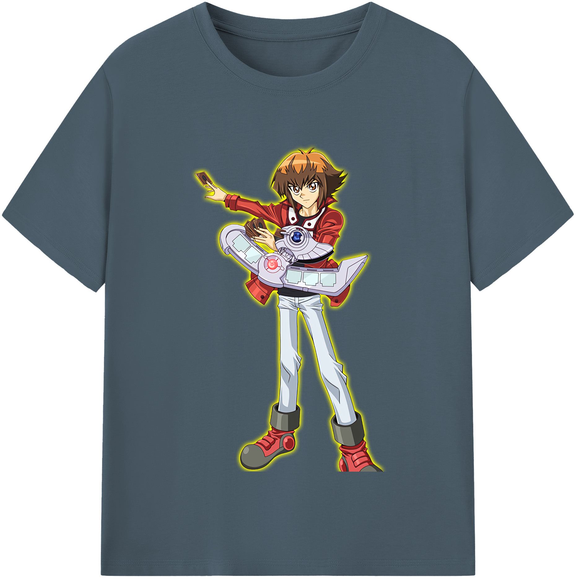 （画像用） 遊☆戯☆王 Yu-Gi-Oh! 綿100％半袖Tシャツ（フロントプリント）